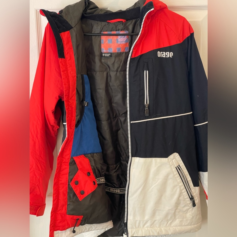 Orage Men's Xavier Bertoni Pro Model Jacket, Flame